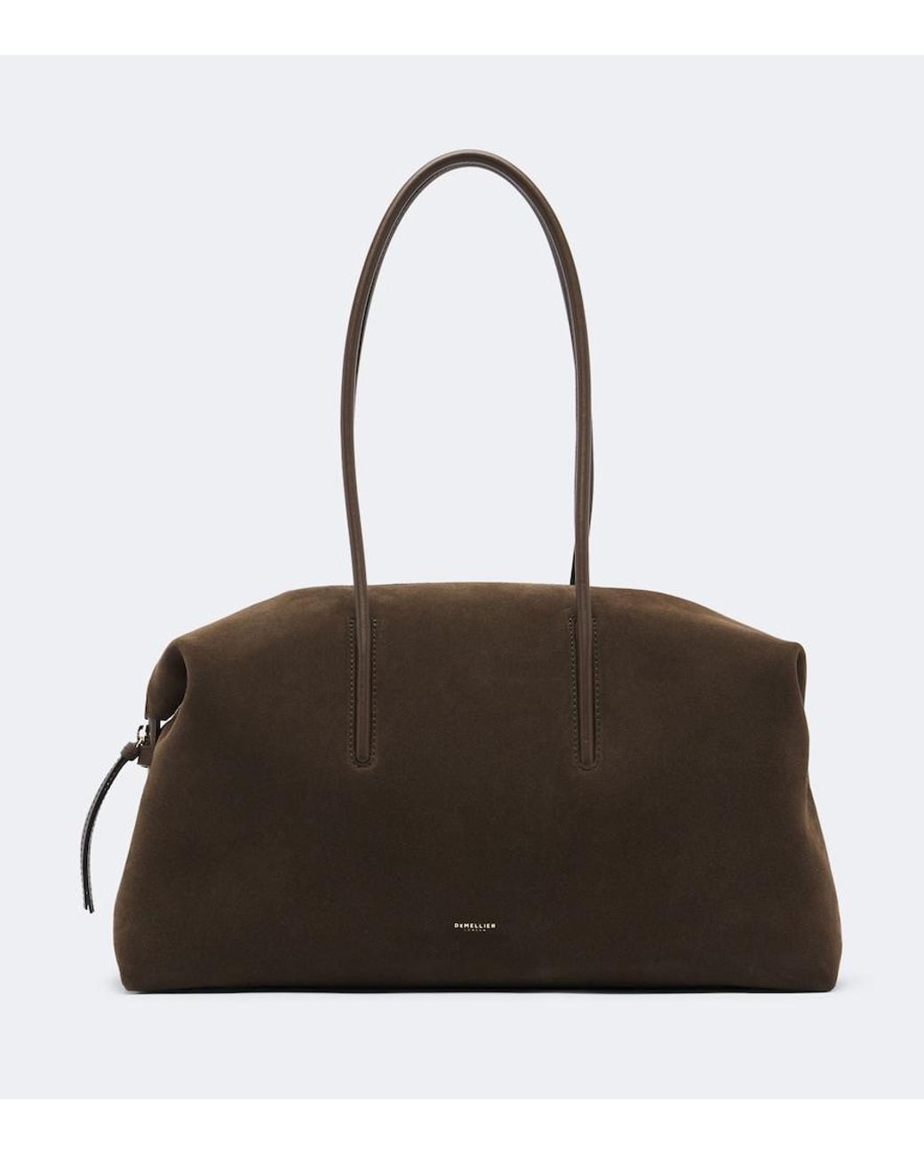 DeMellier London Black Stockholm Large Suede Tote Bag