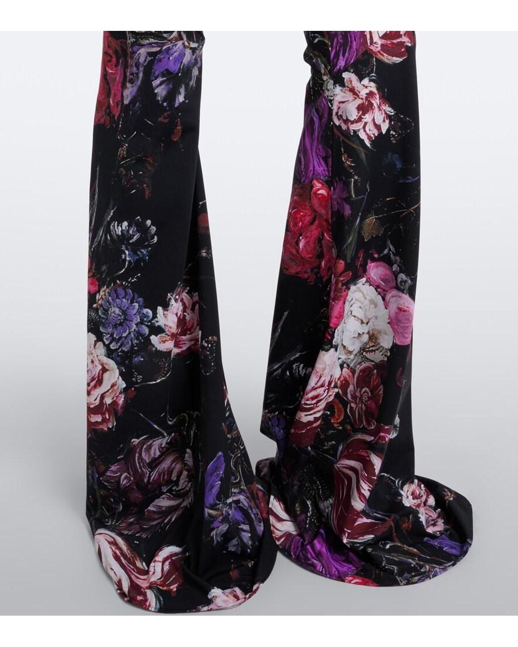 Roberto Cavalli White Floral Jumpsuit