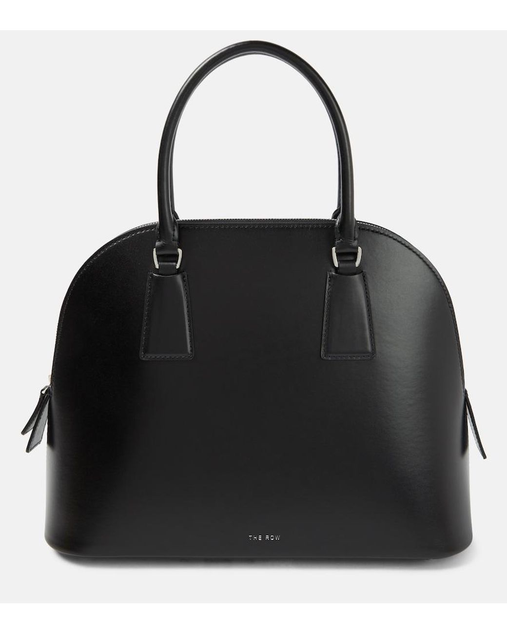 The Row Black Nina Leather Tote
