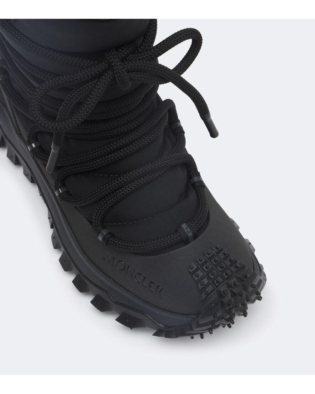 Moncler Black Trailgrip Apres High Gore-Tex Snow Boots