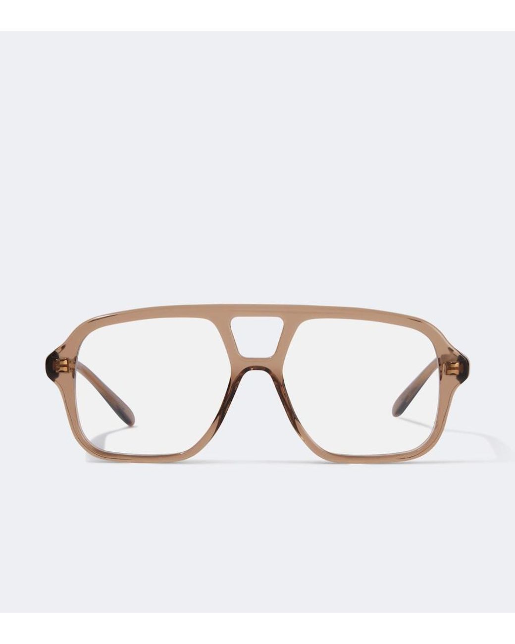 Loewe Brown Slim Navigator Glasses for men