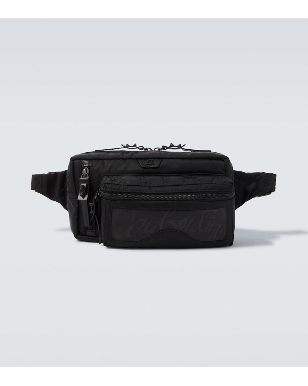 Christian Louboutin Black Loubideal Belt Bag for men