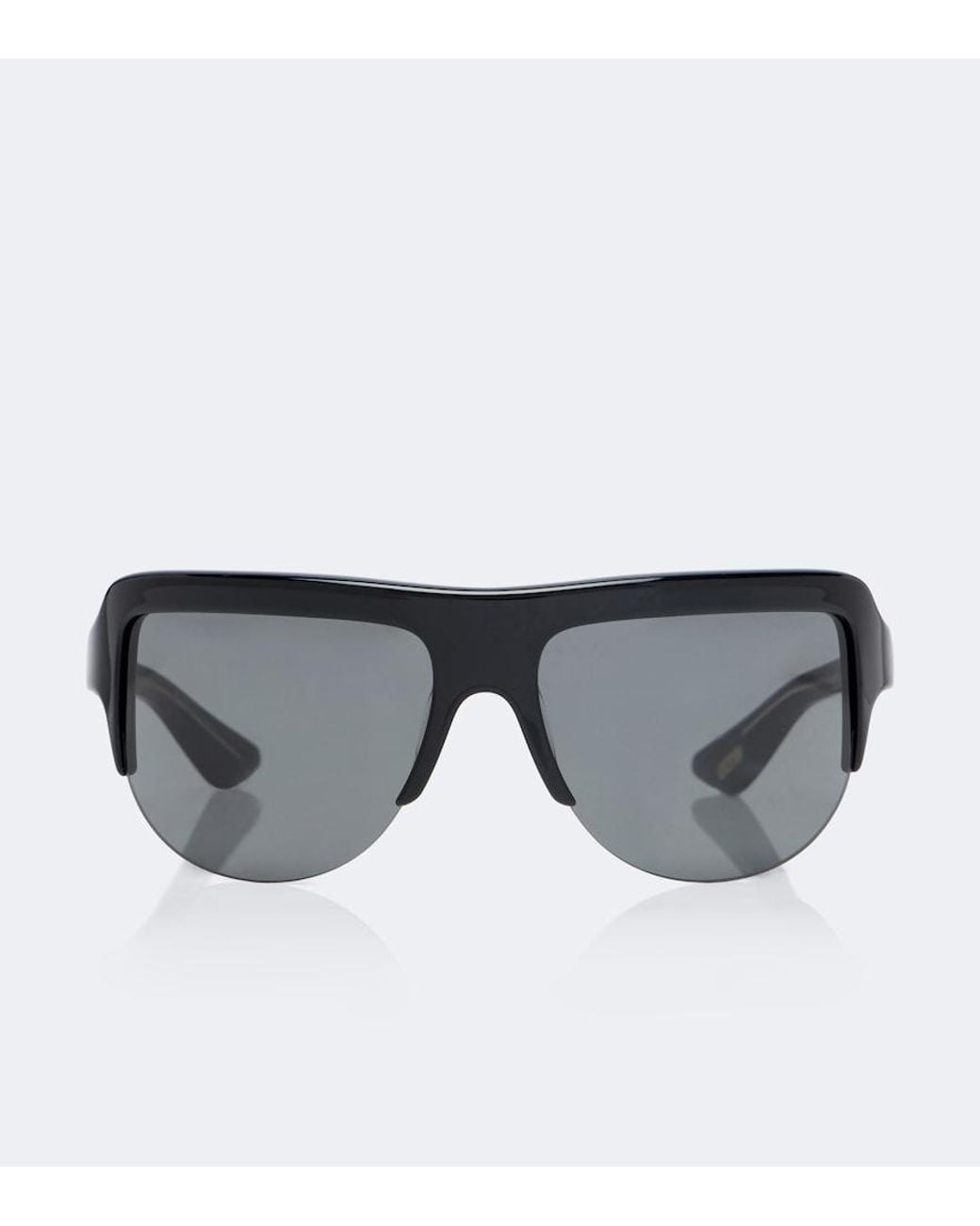 Khaite Gray 1975C Flat-Top Sunglasses