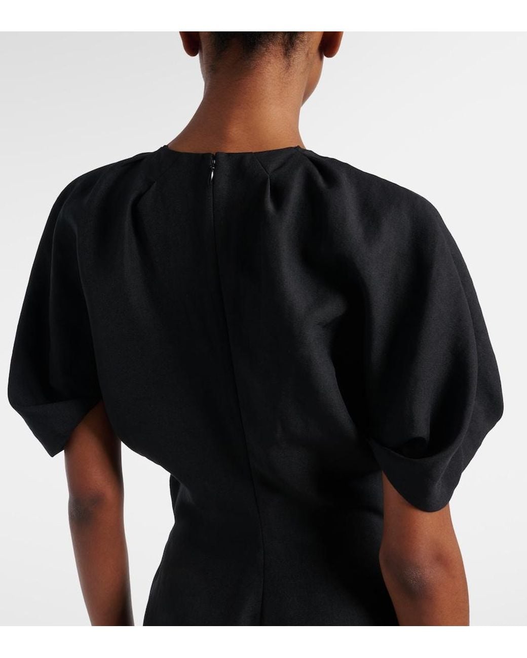 Khaite Black Ria Maxi Dress