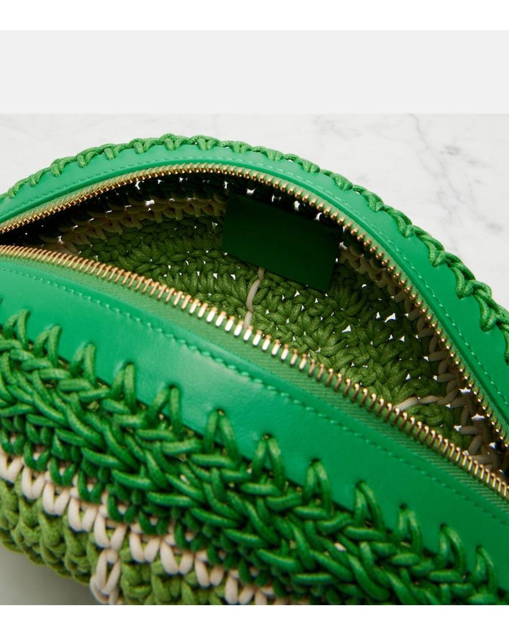 Chloé Green Tropicus Lime Slice Clutch