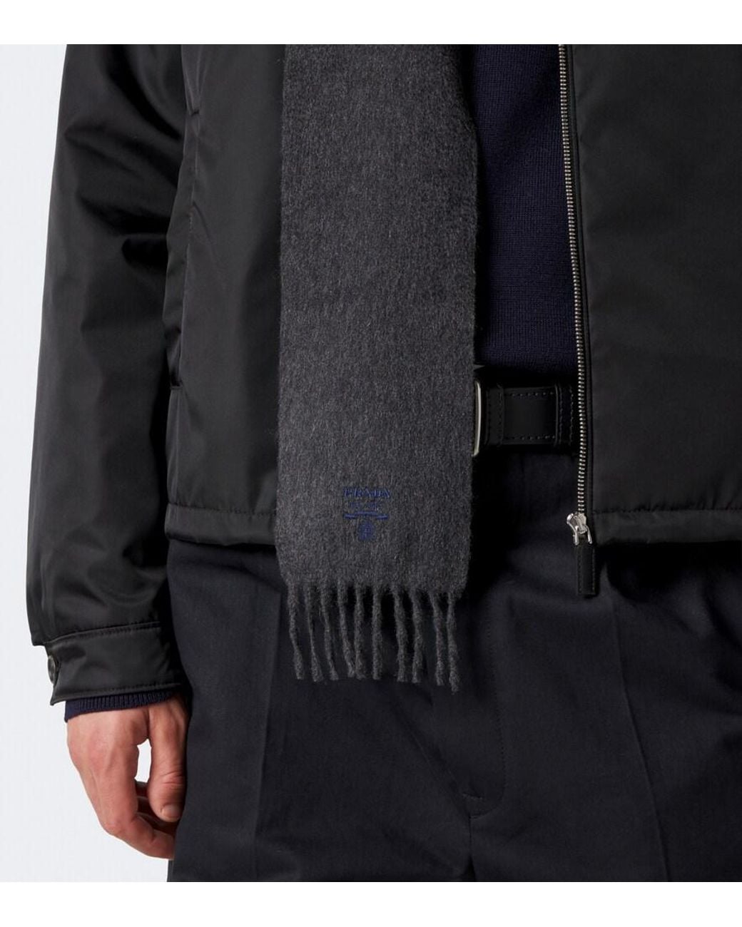 Bufanda De Cachemir Prada de hombre de color White