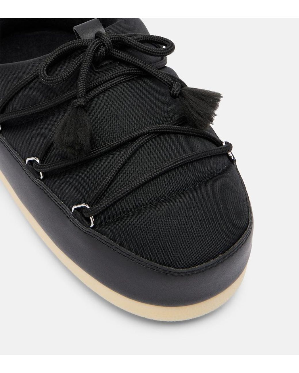 Moon Boot Black Evx Mules