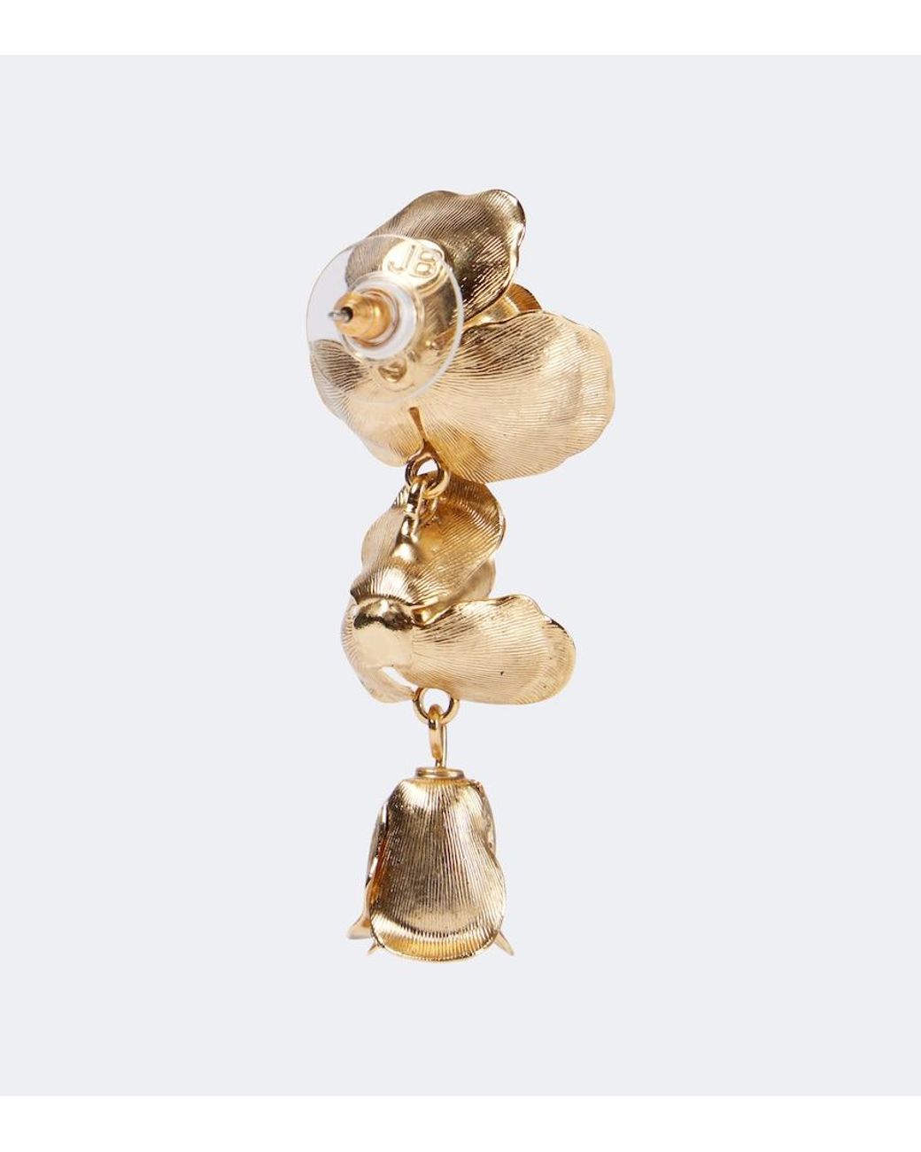 Jennifer Behr Metallic Amyrin Small-Plated Drop Earrings