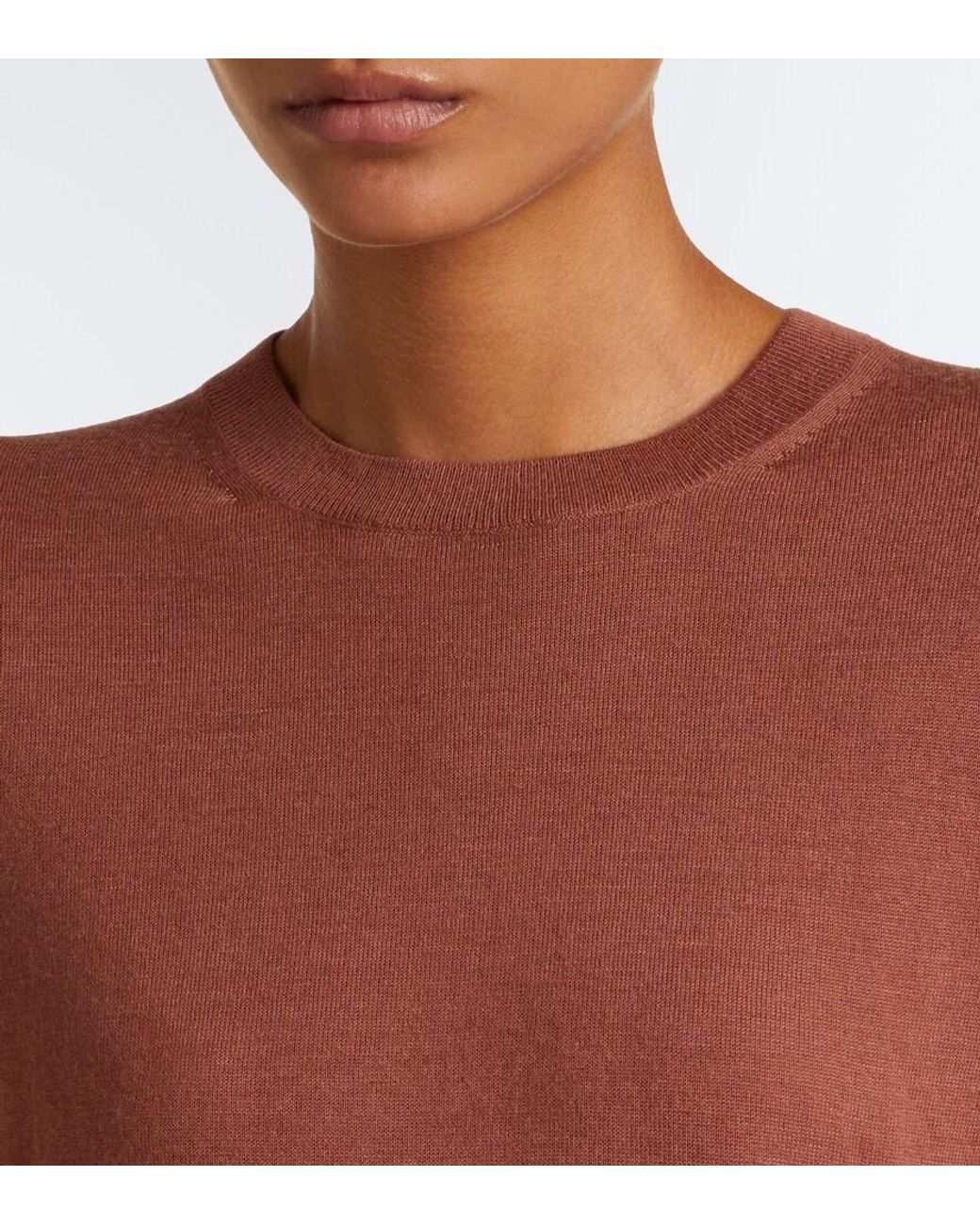 Max Mara Brown Cashmere Sweater