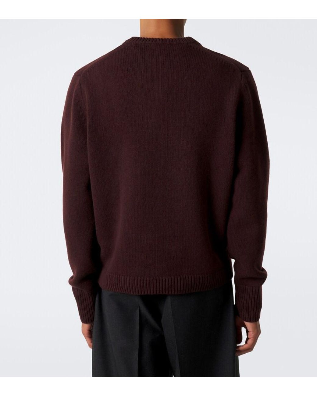 Studio Nicholson Brown Miska Wool Sweater for men