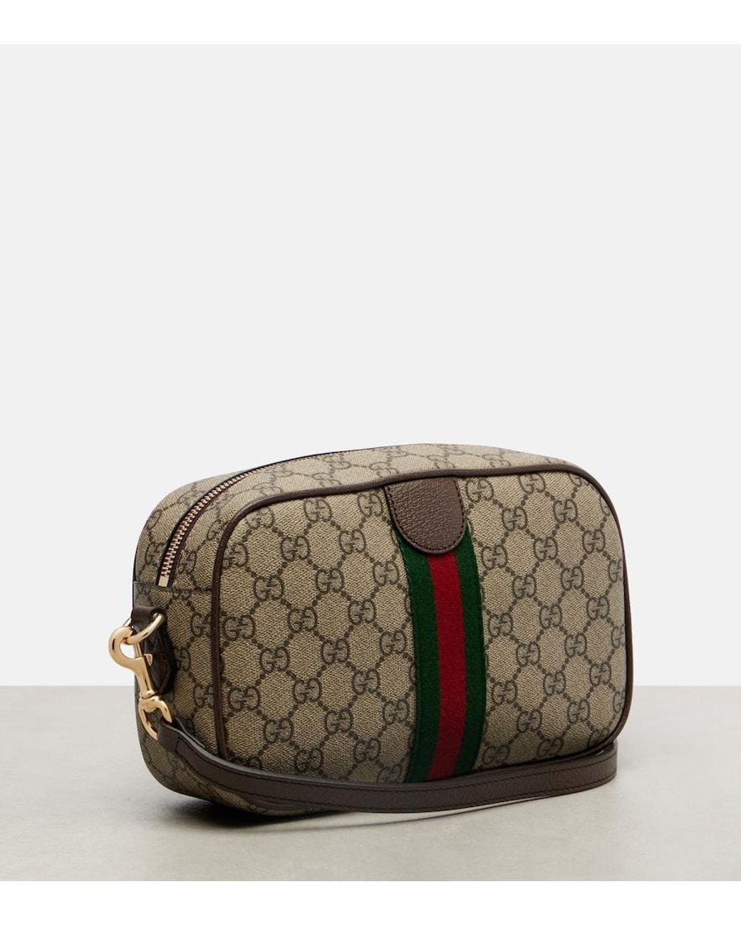 Borsa A Tracolla Ophidia Small di Gucci in Green