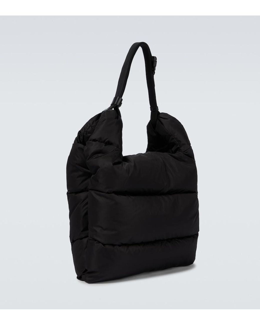 Moncler Black Legere Large Quilted Tote for men