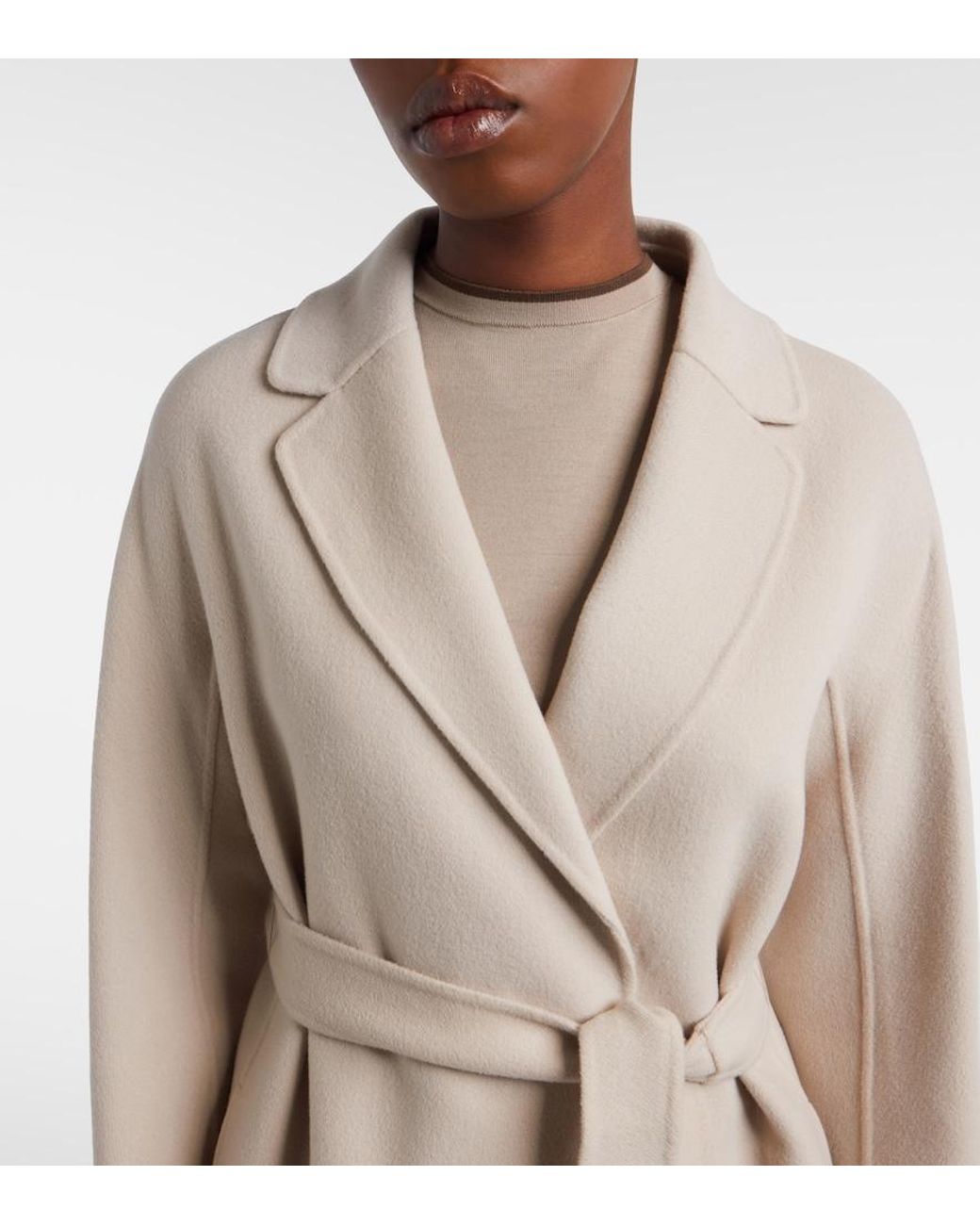 Cappotto di Max Mara in Natural