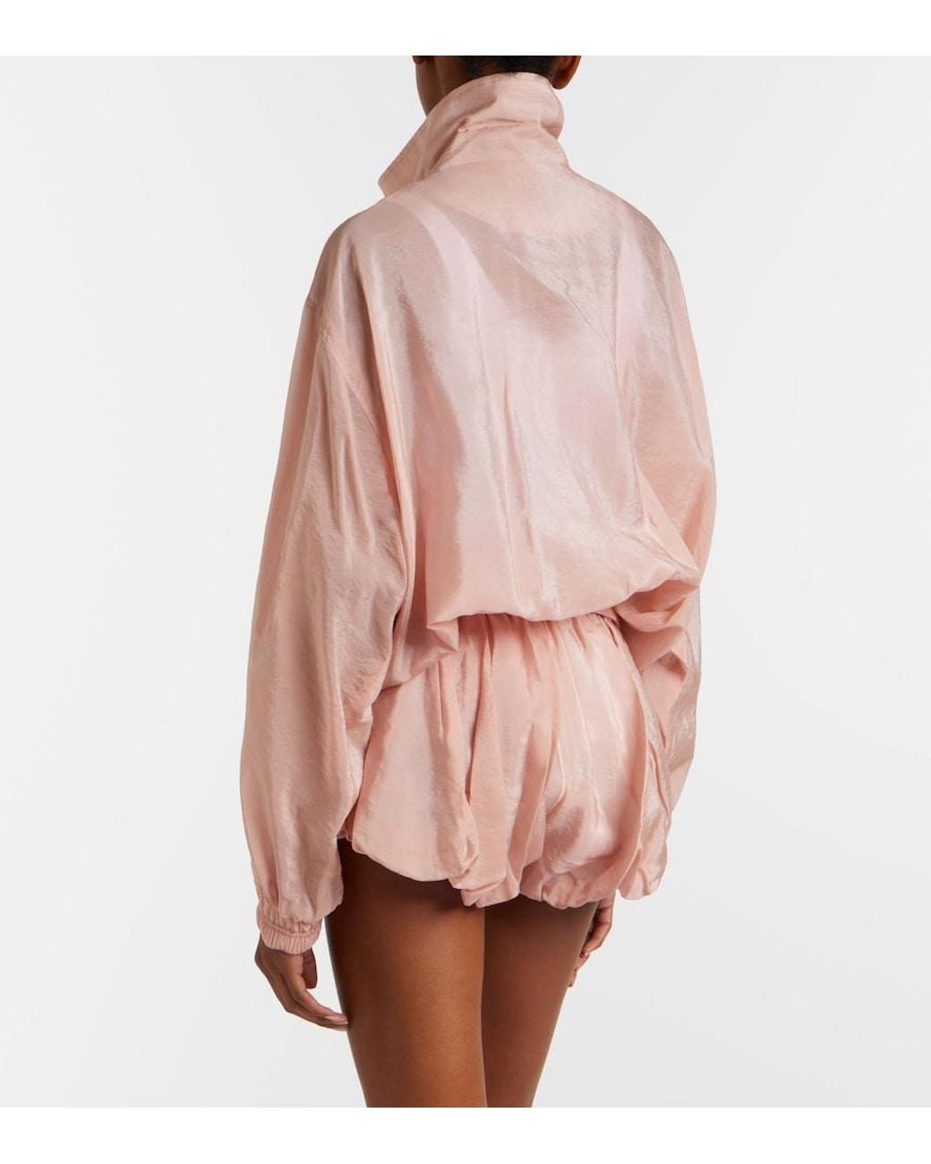 Frankie Shop Pink Drea Bomber Jacket