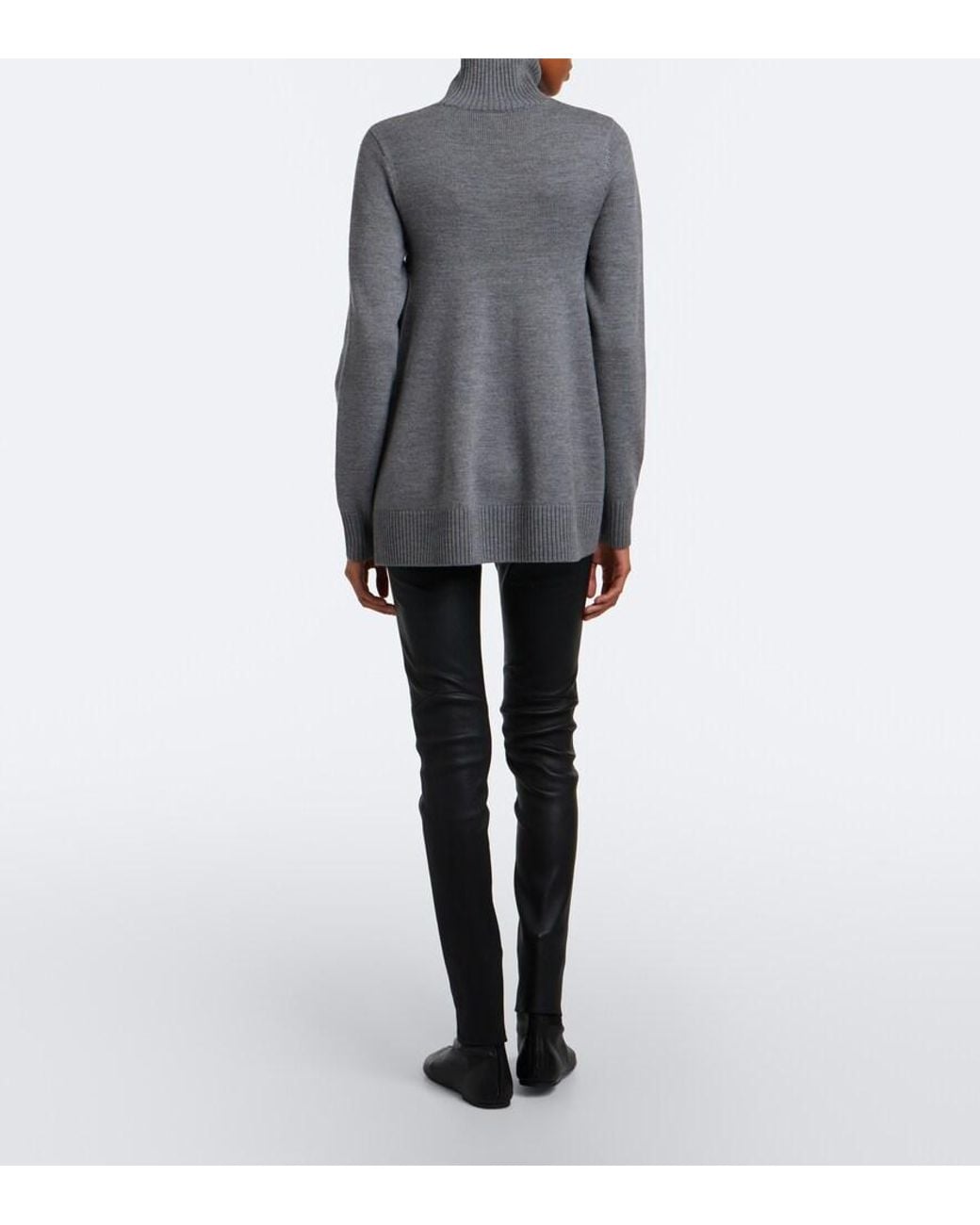 Arma Black Roche Leather Leggings
