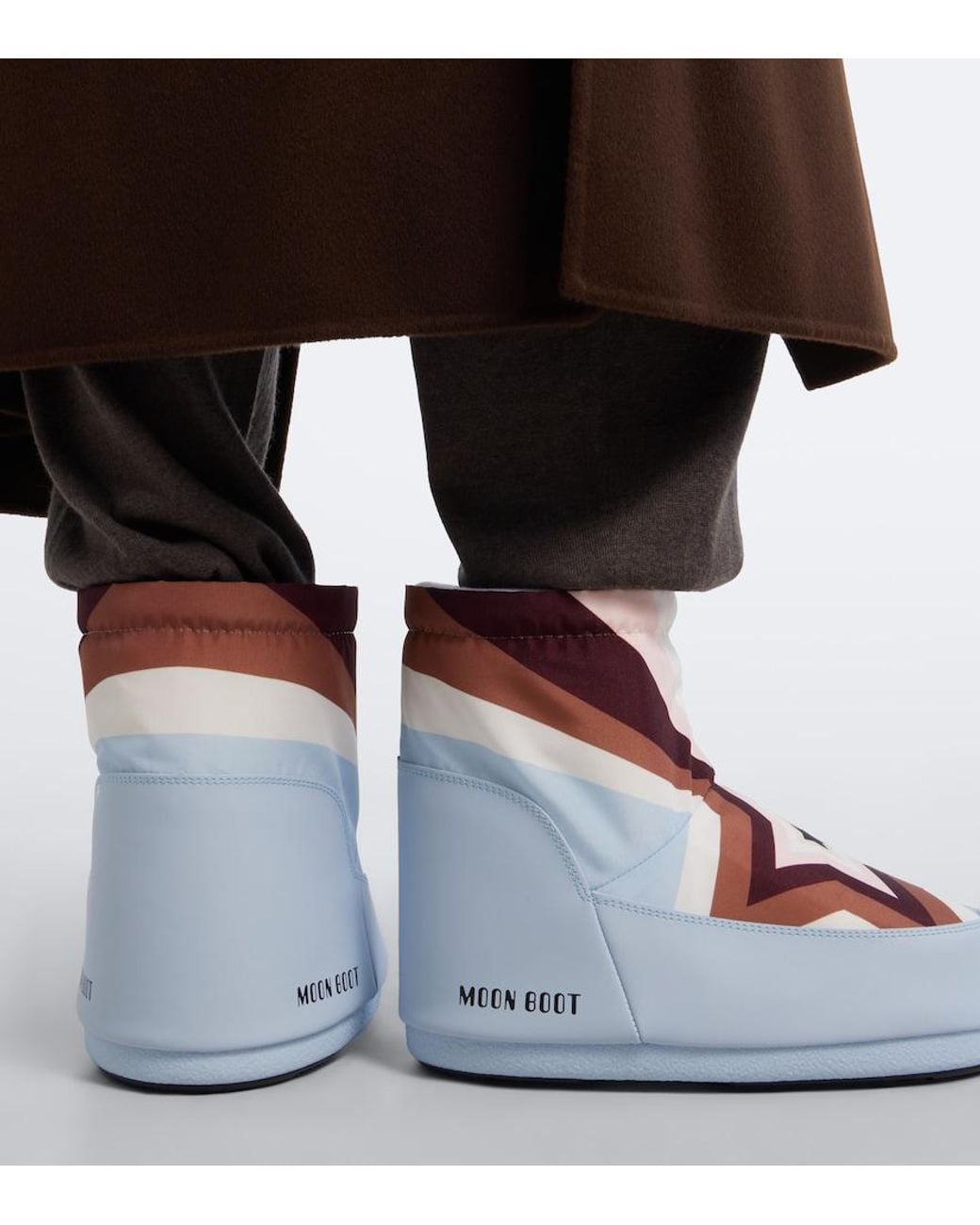 Moon Boot White Icon Low Comet Snow Boots