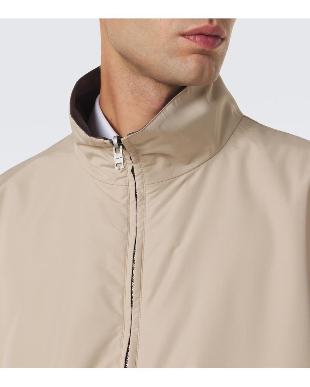 Acne Natural Reversible Taffeta Blouson Jacket for men