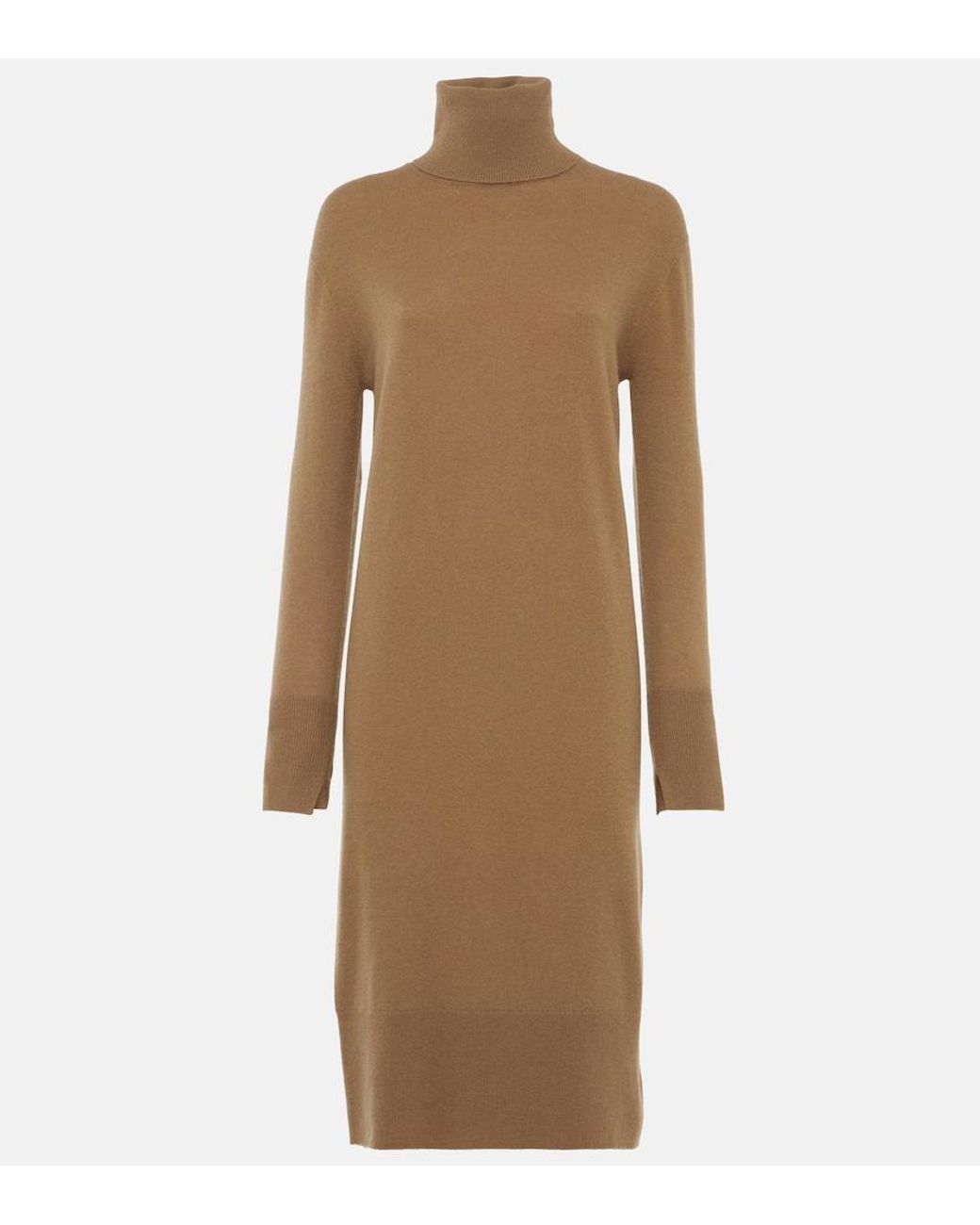 Robe-Pull En Cachemire A Col Roule Joseph en coloris Natural