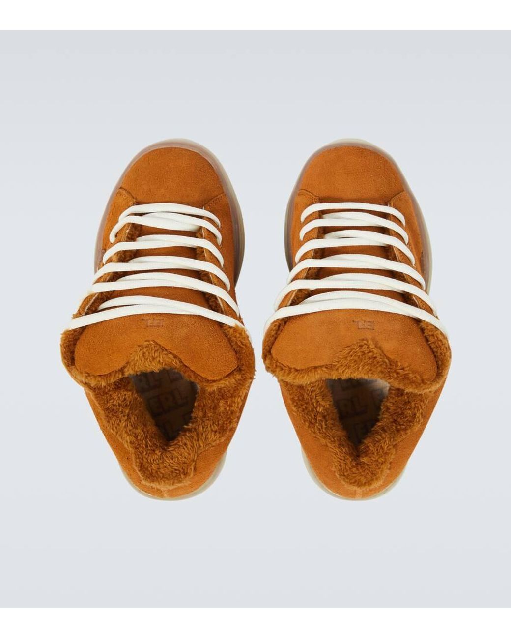 ERL (イーアールエル) - SUEDE VAMPS SKATE SNEAKER ELECTRIC