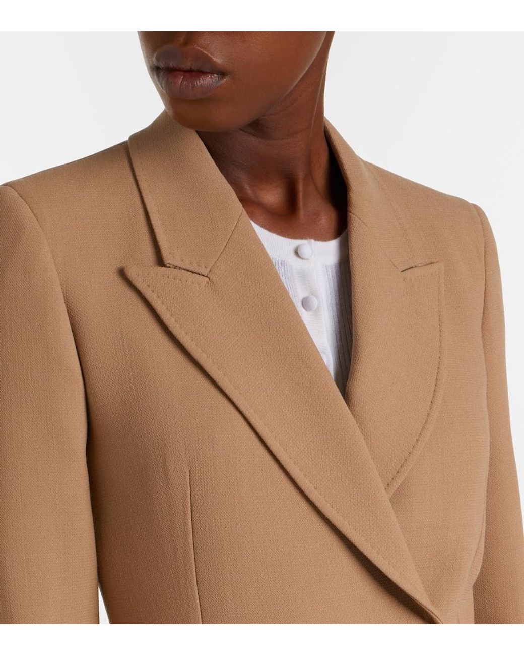 Gabriela Hearst Natural Stephanie Virgin Wool Blazer