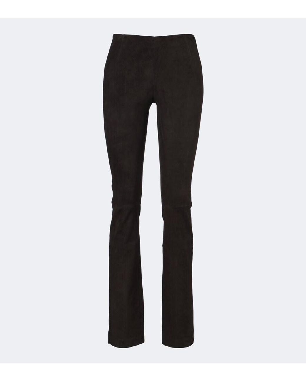 Arma Black Albie Suede Straight Pants
