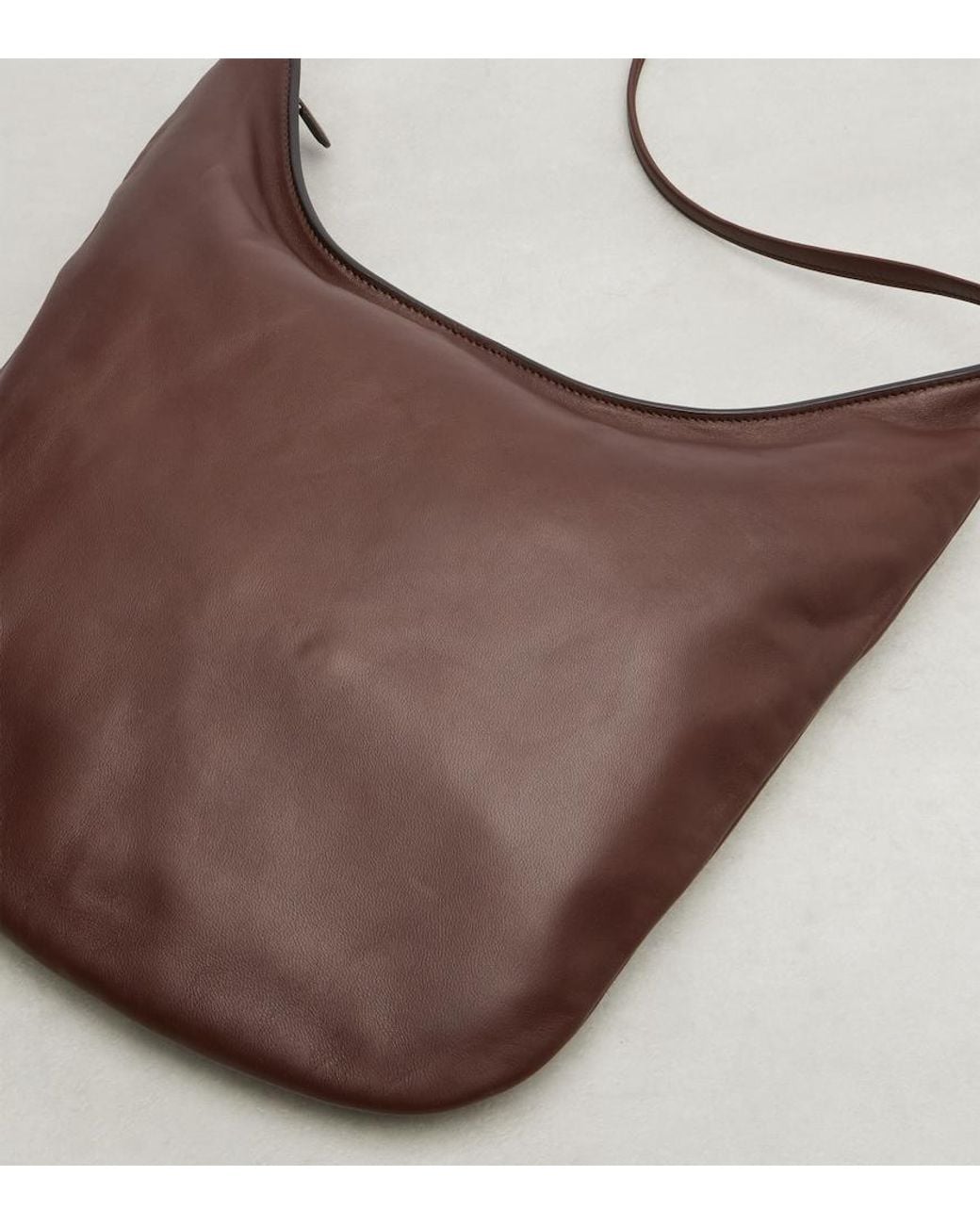 The Row White Schultertasche N/S Izzy Aus Leder