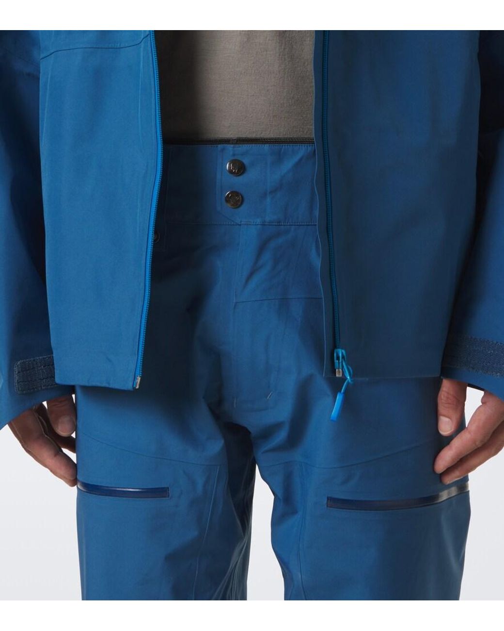 Norrona Blue Lofoten Gore-Tex Ski Pants for men