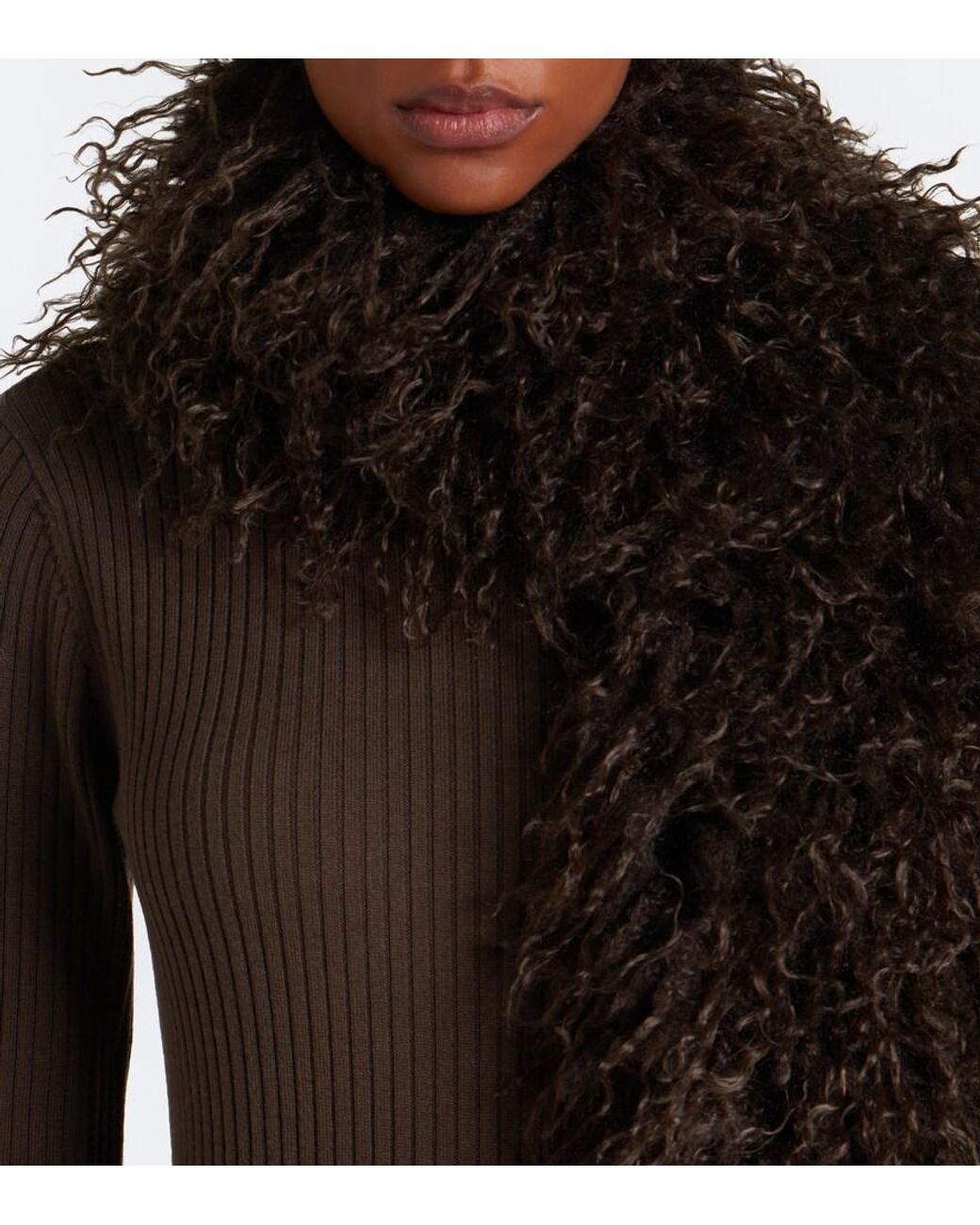 Goldbergh Black Yamara Scarf