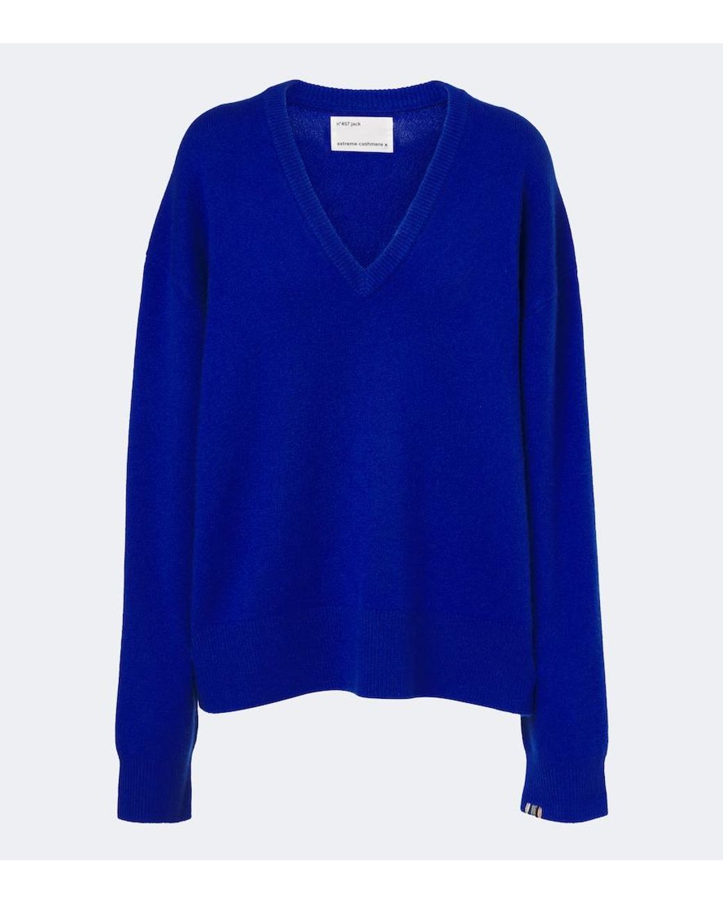 Extreme Cashmere Blue N°457 Jack Cashmere-Blend Sweater
