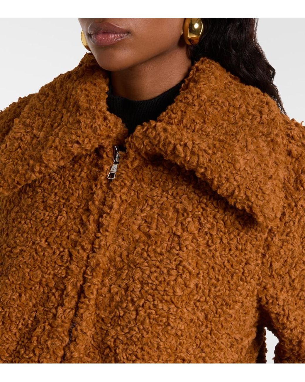 Patou Brown Bomber Jacket