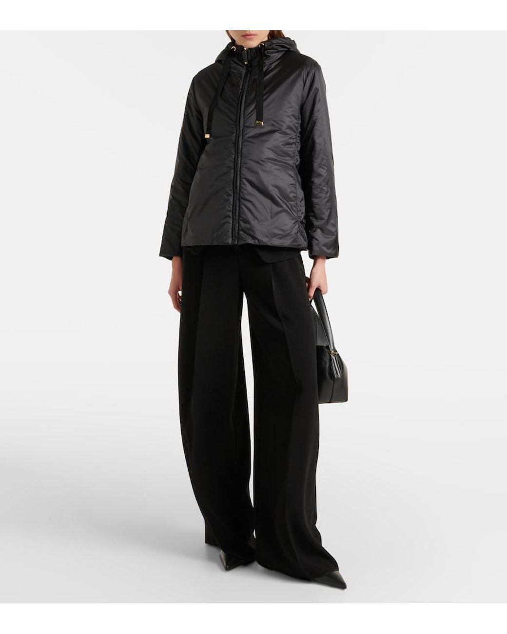 Max Mara Black The Cube Greenh Padded Jacket