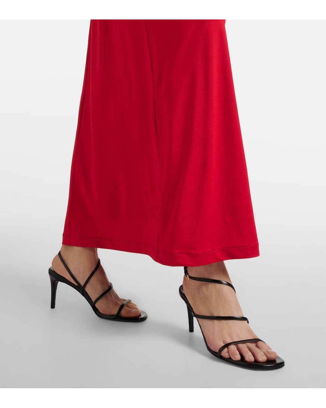 Altuzarra Red Jazmina Maxi Dress