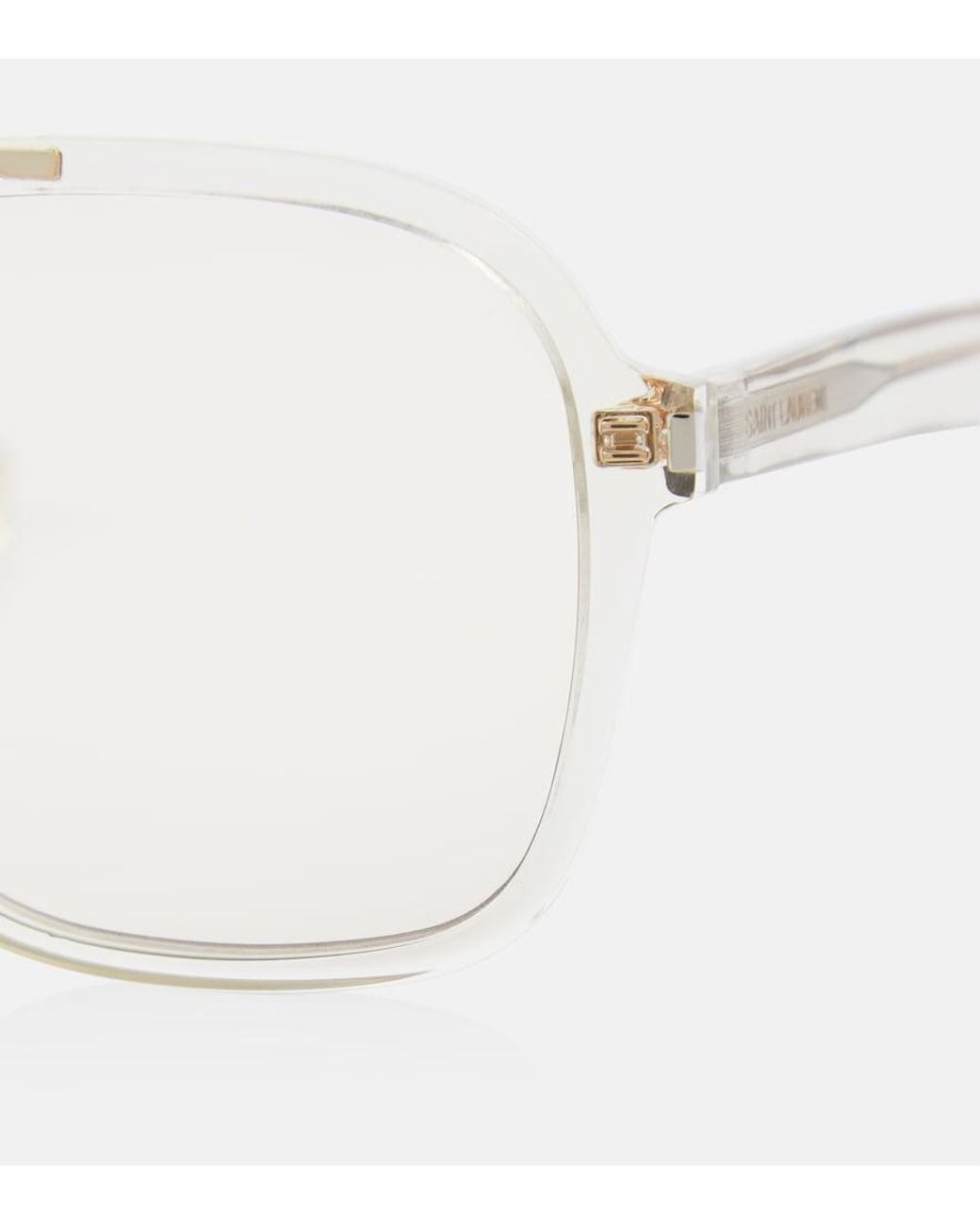 Saint Laurent Natural Sl 545 Aviator Sunglasses