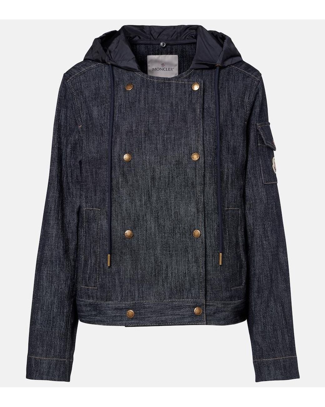 Moncler Blue Denim Jackets
