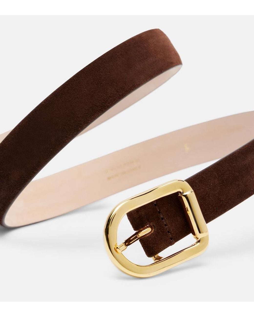 DEHANCHE Brown Mija Suede Belt