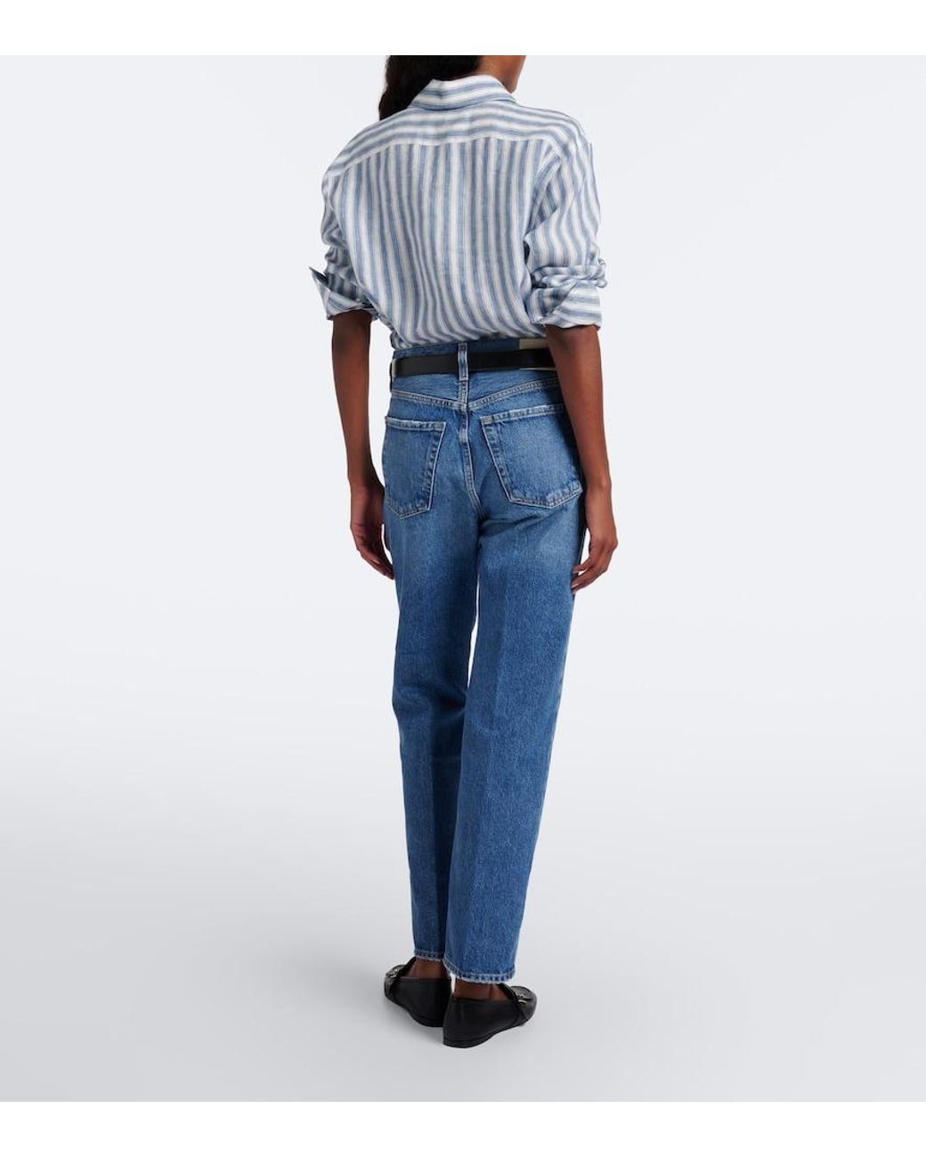 Citizens of Humanity Blue '90S French Straight Jeans