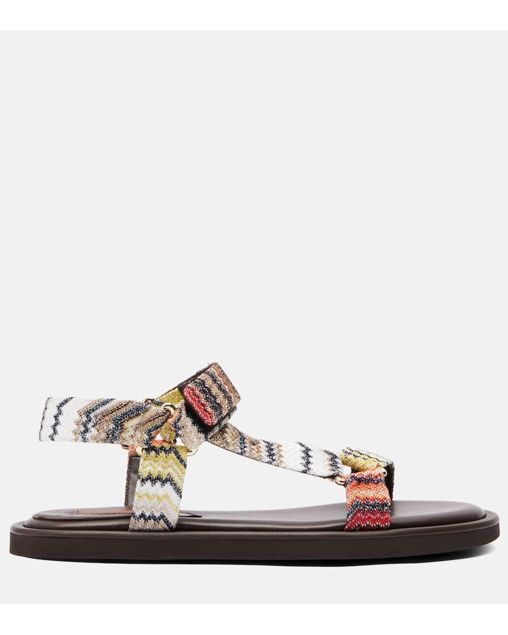 Missoni Multicolor Minnie Zigzag Sandals