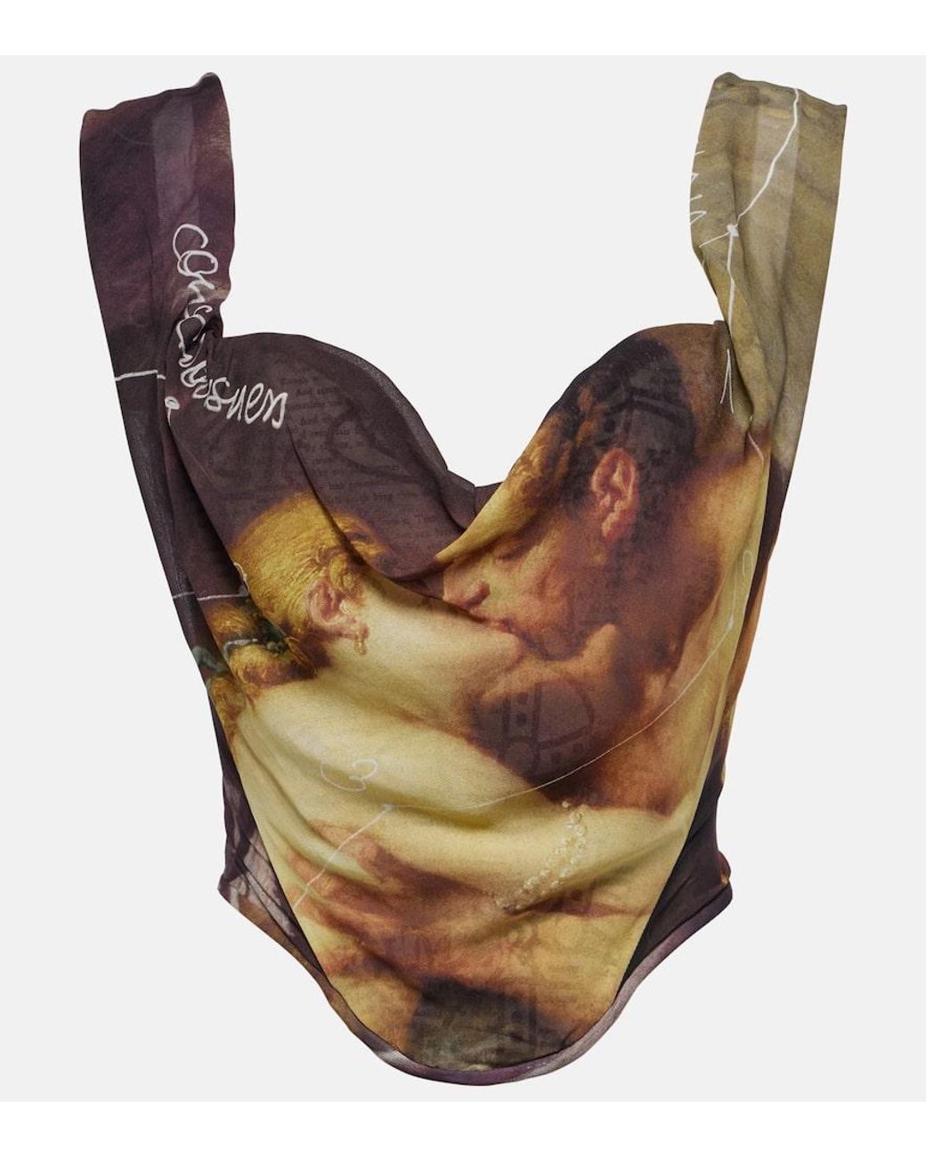 Vivienne Westwood 'the Kiss' Tie in Black for Men | Lyst