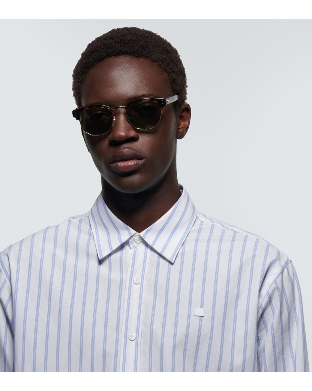 Cartier Green Browline Sunglasses for men