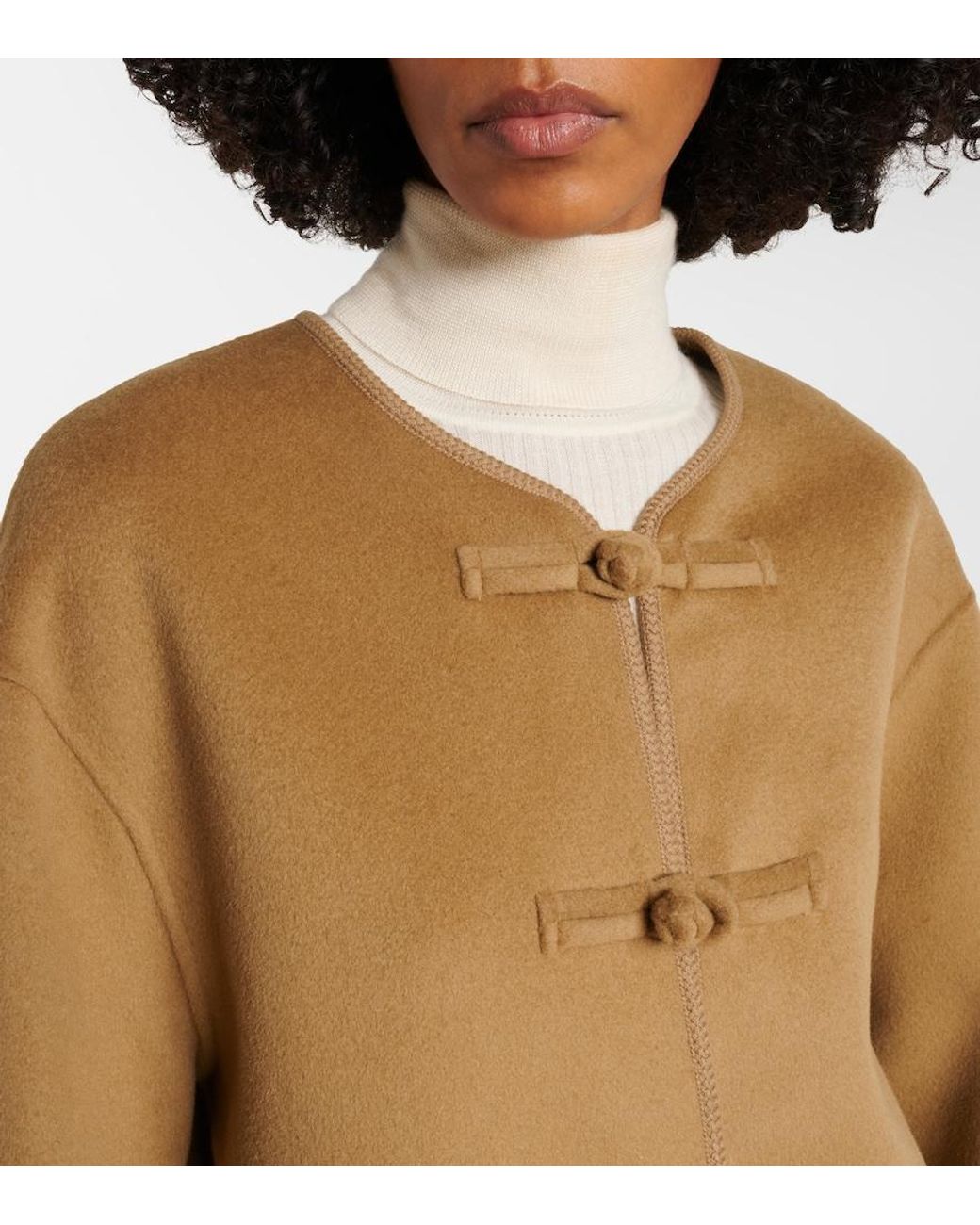Rohe Brown Wool And Cashmere Jacket
