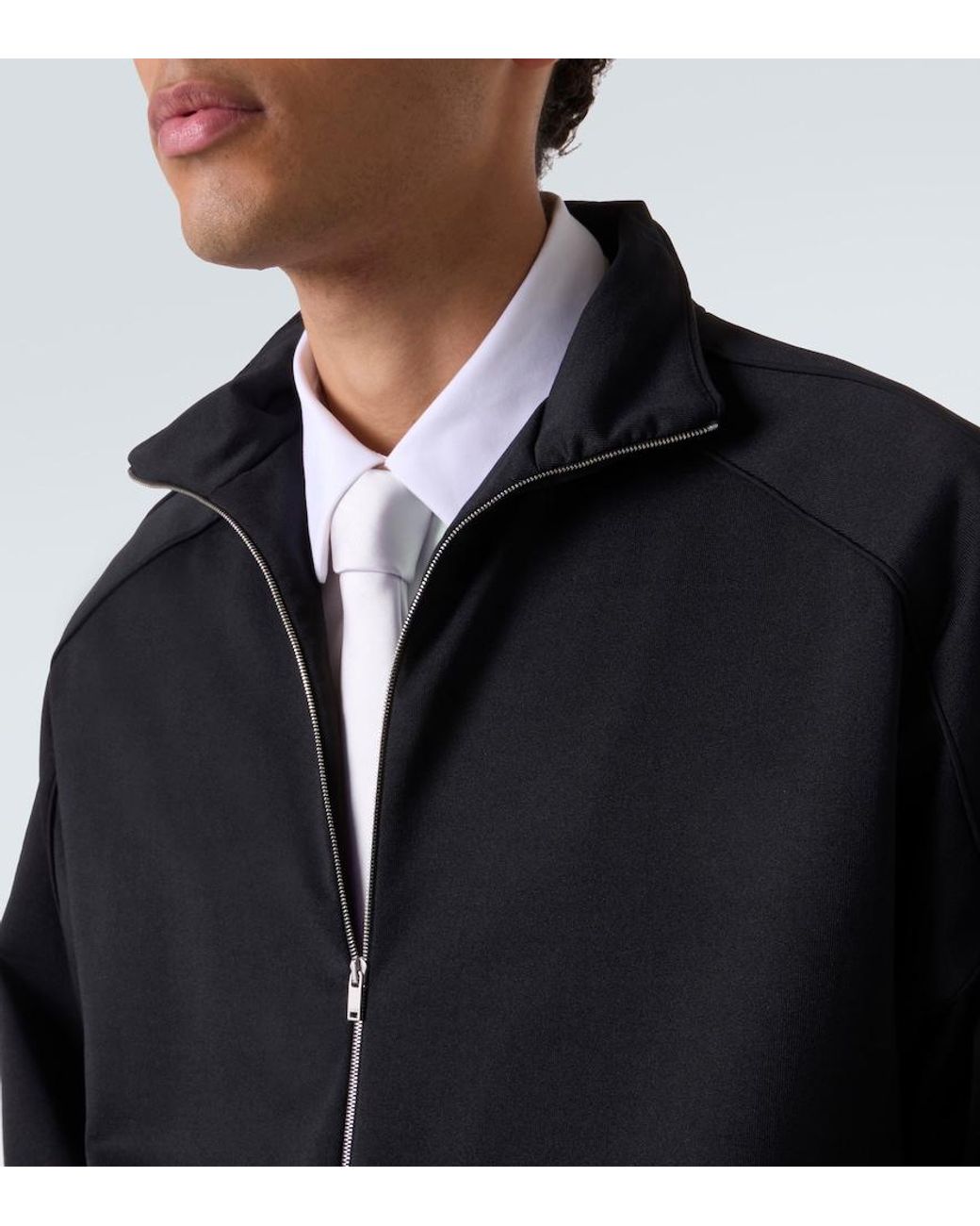 Jil Sander Black Cotton-Blend Sweatshirt for men