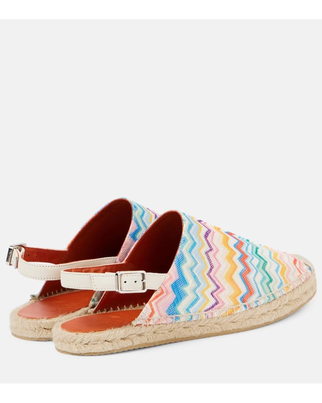 Missoni White Zigzag Espadrilles
