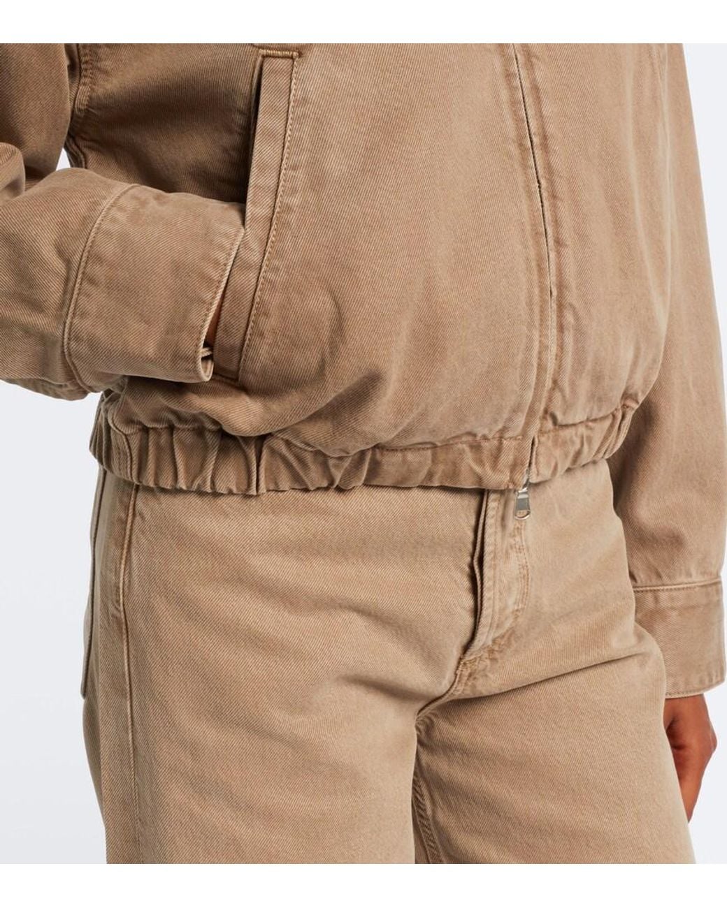 Agolde Natural Nile Denim Jacket