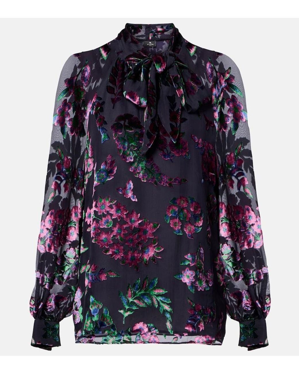 Blouse Imprimee Etro en coloris Blue