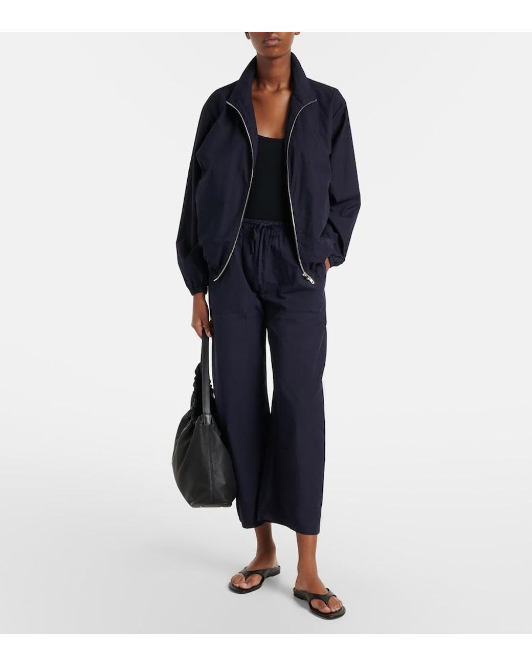 Leset Blue Weite Hose Kyoto Aus Baumwolle