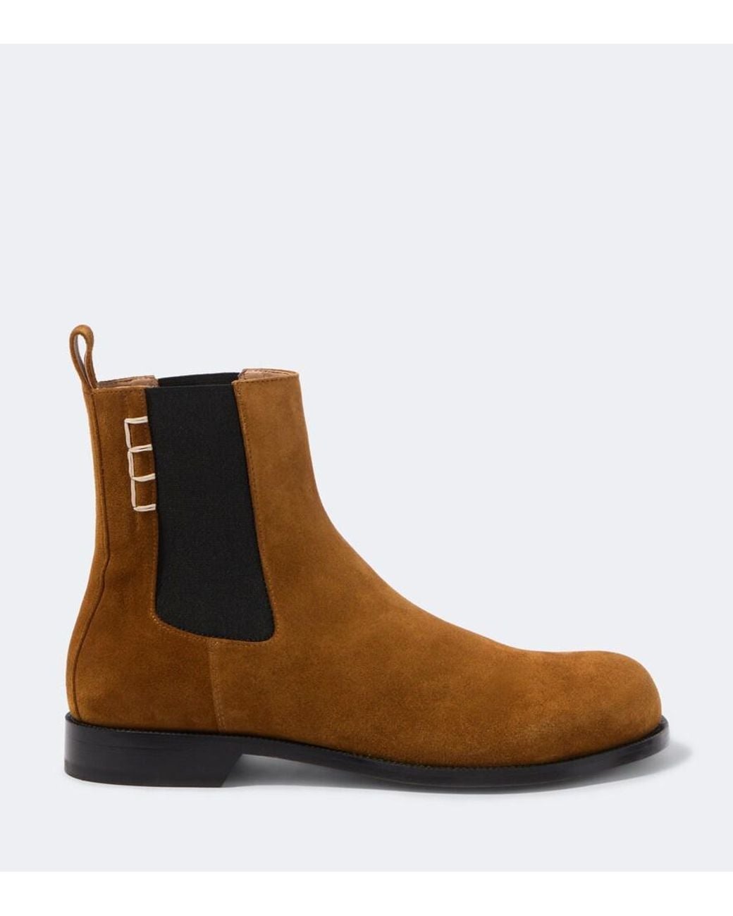 J.W. Anderson Brown Suede Chelsea Boots for men