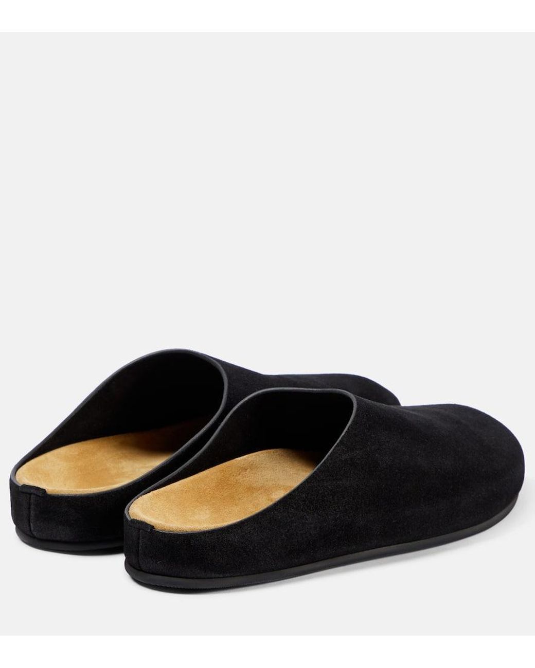 ★完売必至★☆THE ROWザ・ロウ★「Hugo」black slides The Row | Hugo black slides | Savannahs