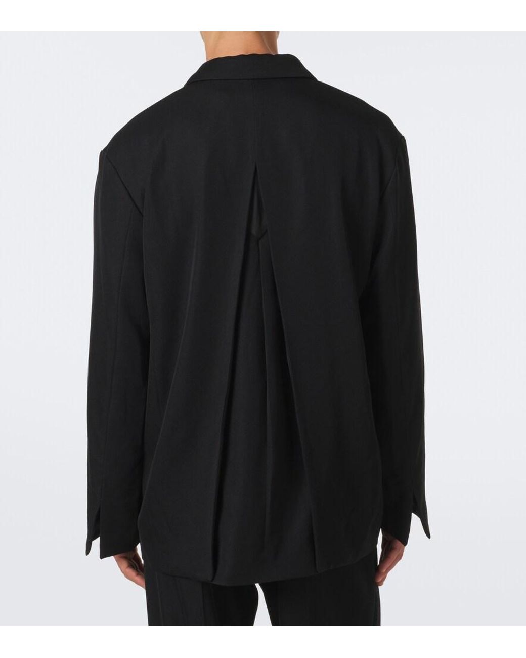 Kiko Kostadinov Black Votive Wool Blazer for men