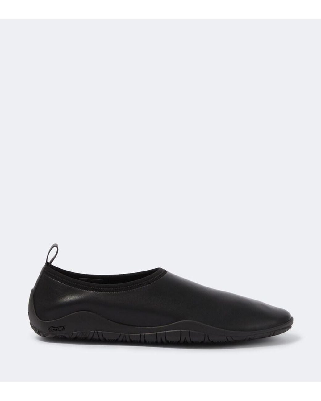 Jil Sander Black Elbe Slip-On Shoes for men
