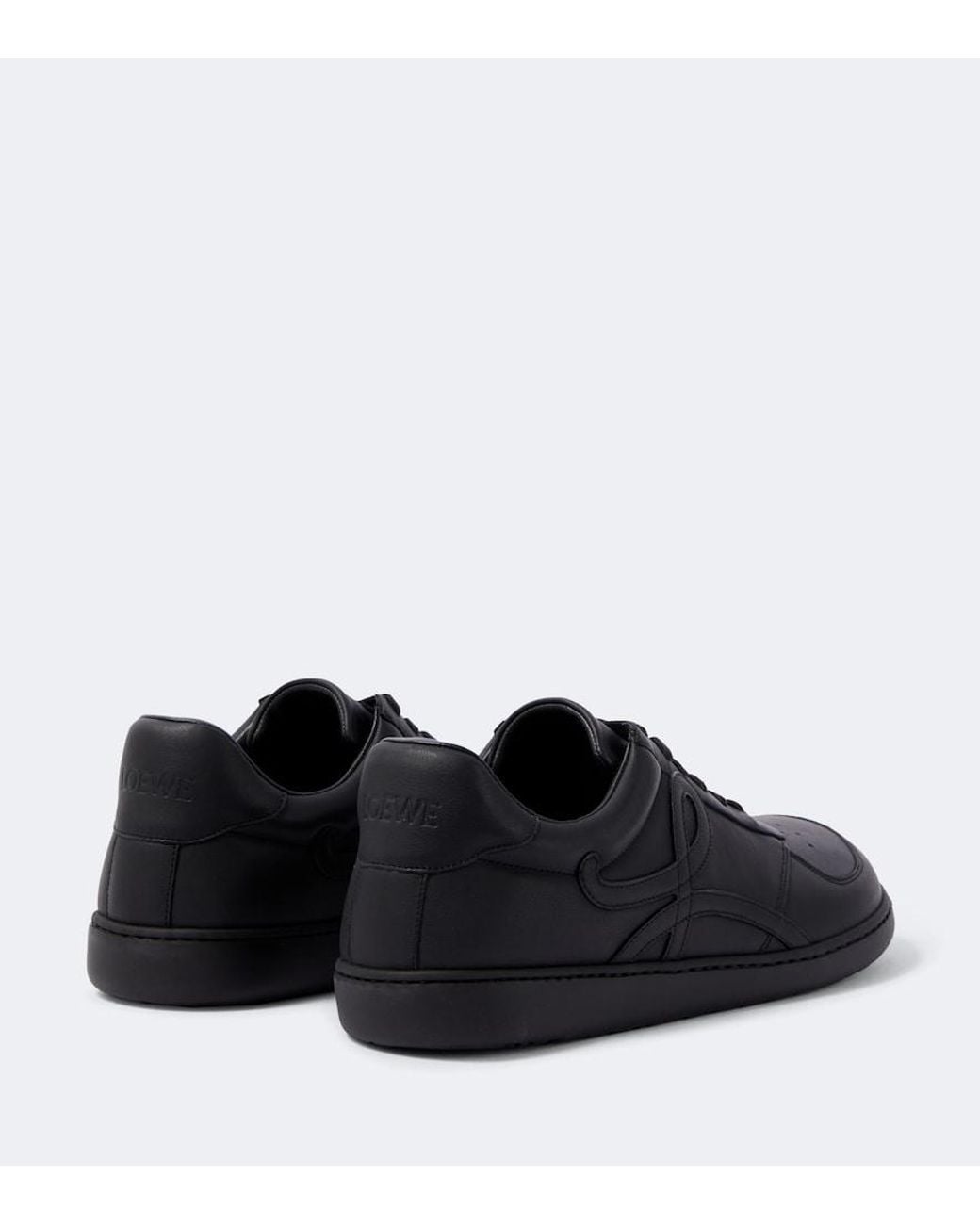 Loewe Black Jambo Leather Sneakers for men